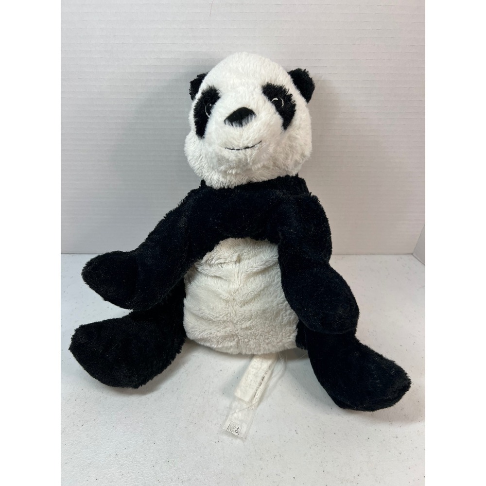 IKEA Kramig Panda Plush Stuffed Animal Toy Black White 12 Inch 3739
